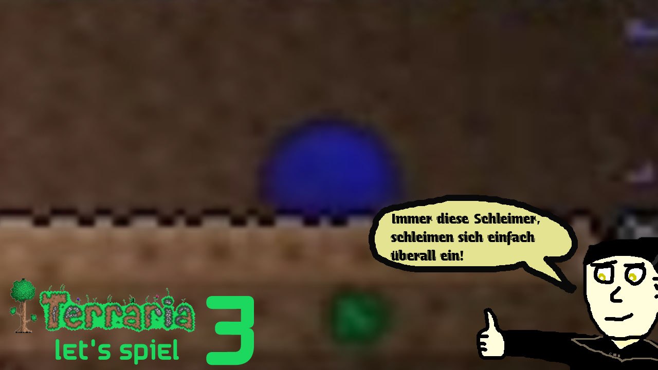 Terraria 'Let's Spiel' (Let's Play) 3: Schleimende Schleimerschleims