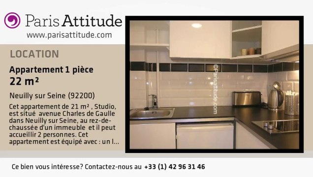 Appartement Studio à louer - Neuilly sur Seine, Neuilly sur Seine - Ref. 6620