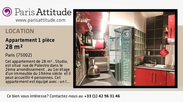 Appartement Studio à louer - Strasbourg St Denis, Paris - Ref. 8141