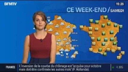 La Météo pour ce week-end – 30/11