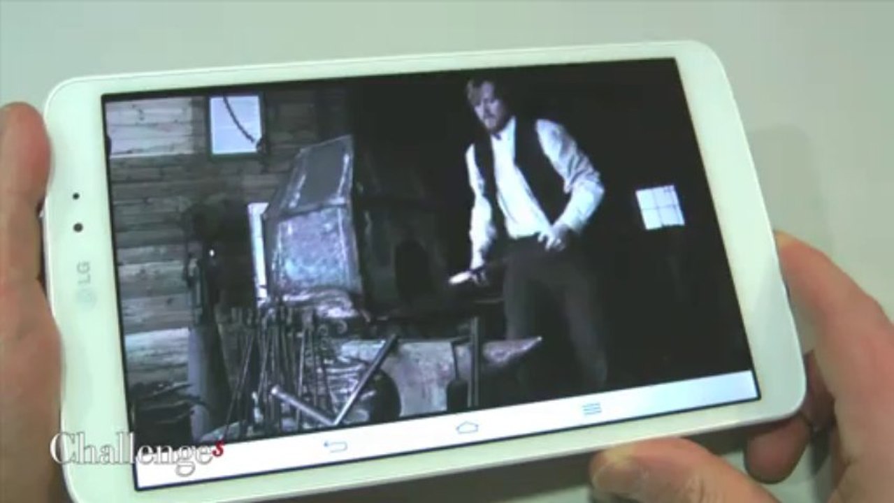 Le G Pad, la tablette 8 pouces de LG, au banc d'essai
