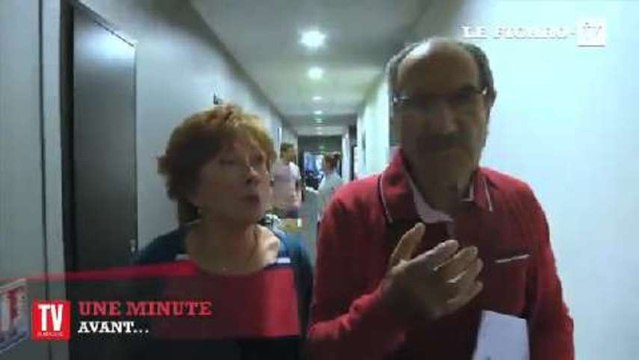 Scènes de ménages : une minute avant le tournage d'un épisode