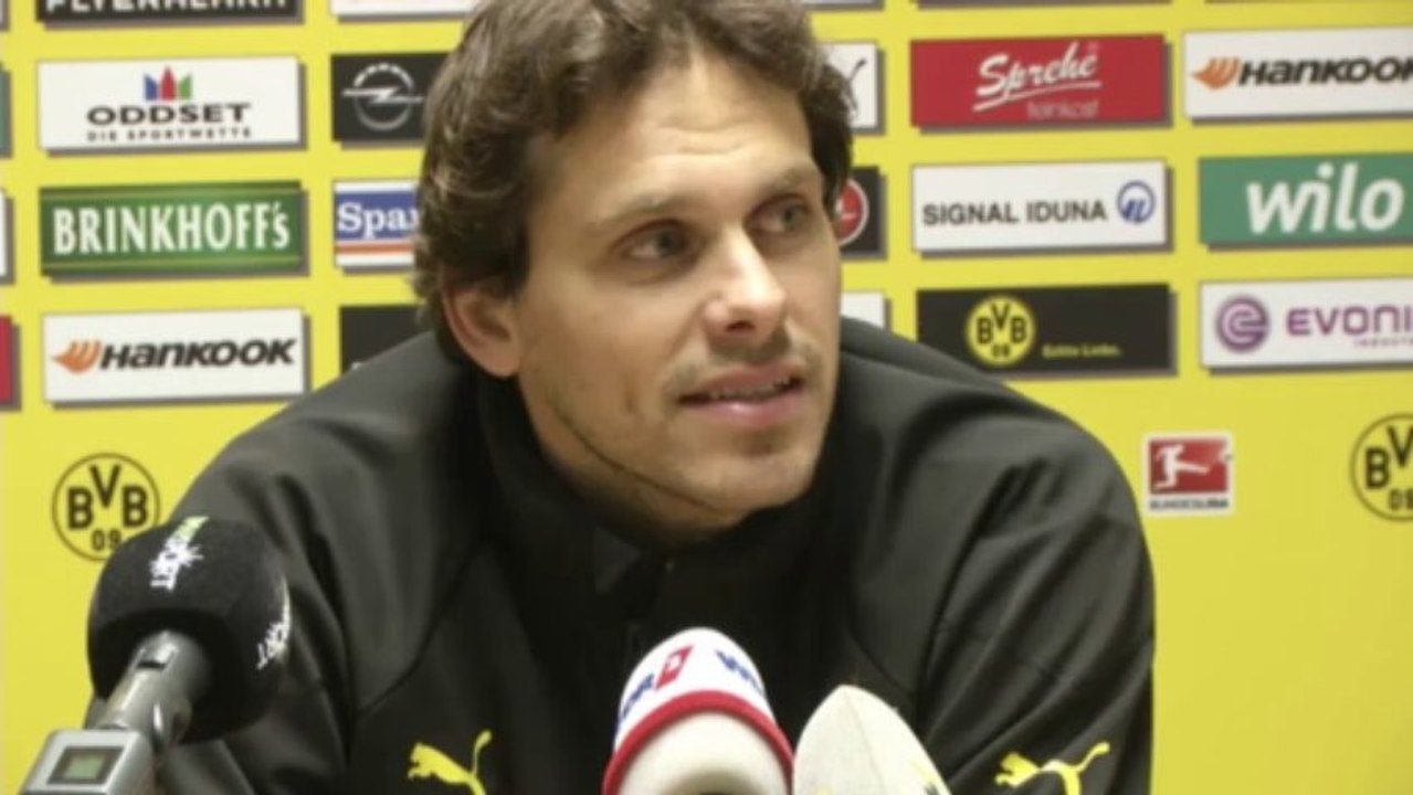 Ins kalte Wasser geworfen: Friedrich über den BVB-Job