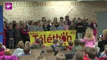 Téléthon 2013 : magie, ballons et chant à Audincthun (62)