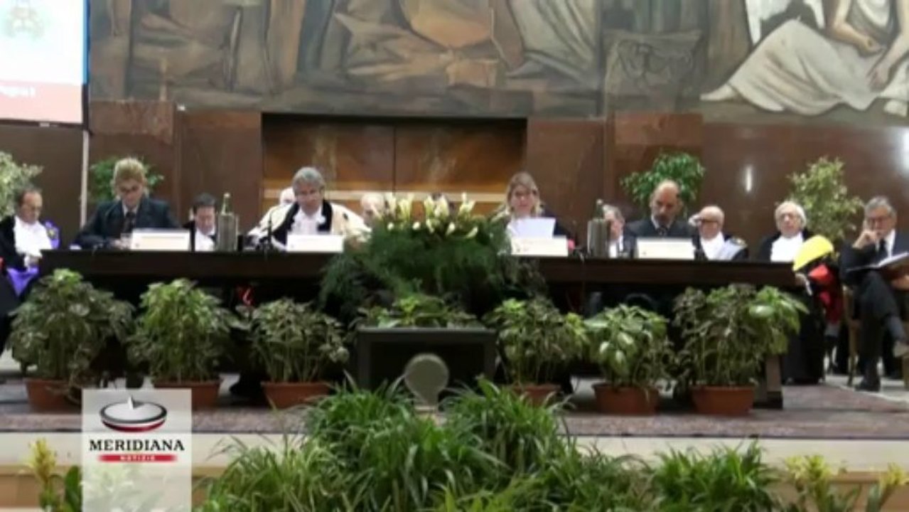 Inaugurato anno accademico 2013-2014 de La Sapienza. Modiano riceve il dottorato Honoris causa