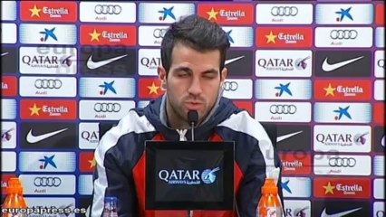 Cesc Fábregas: "Leo is a big miss for us"