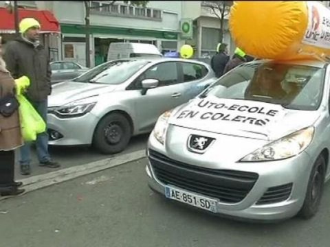 Auto-école et inspecteurs du permis en grève - 29/11