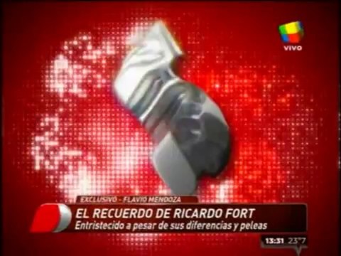 Flavio Mendoza habló de Flor De la V y de Fort