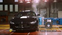 La Maserati Ghibli obtient cinq étoiles aux crash-tests Euro NCAP