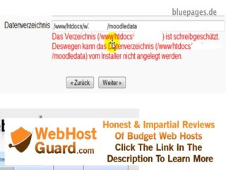 Moodle mit preiswertem Webhosting