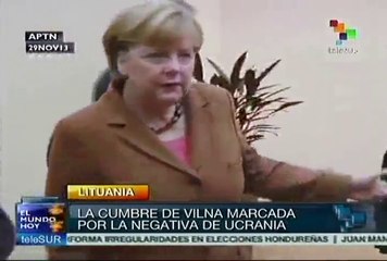 Cumbre de Vilna marcada por la negativa de Ucrania