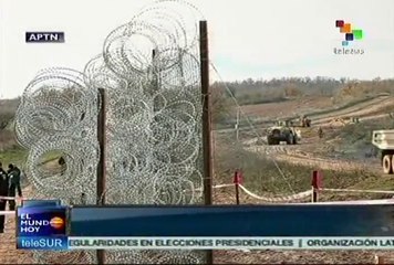 Bulgaria alza muro para detener a desplazados por la guerra en Siria