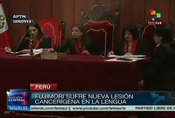 Fujimori será trasladado a un hospital de Lima