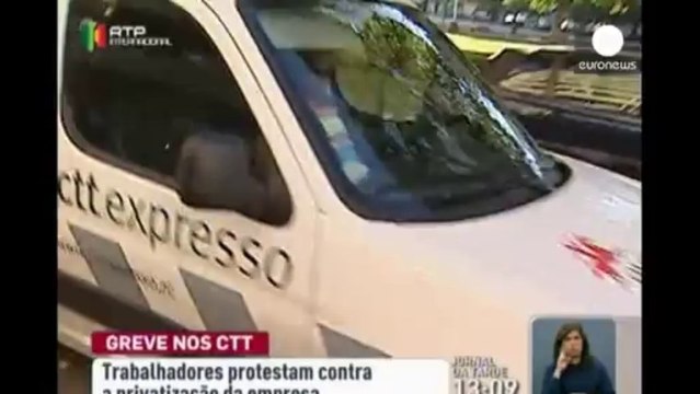 Portekiz'de bu kez de posta çalışanları greve gitti