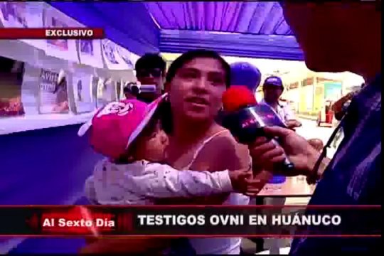 Contacto en Huánuco: avistamientos de ovnis en Marabamba