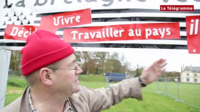 Carhaix. Bonnets rouges : un portique pour la bonne cause