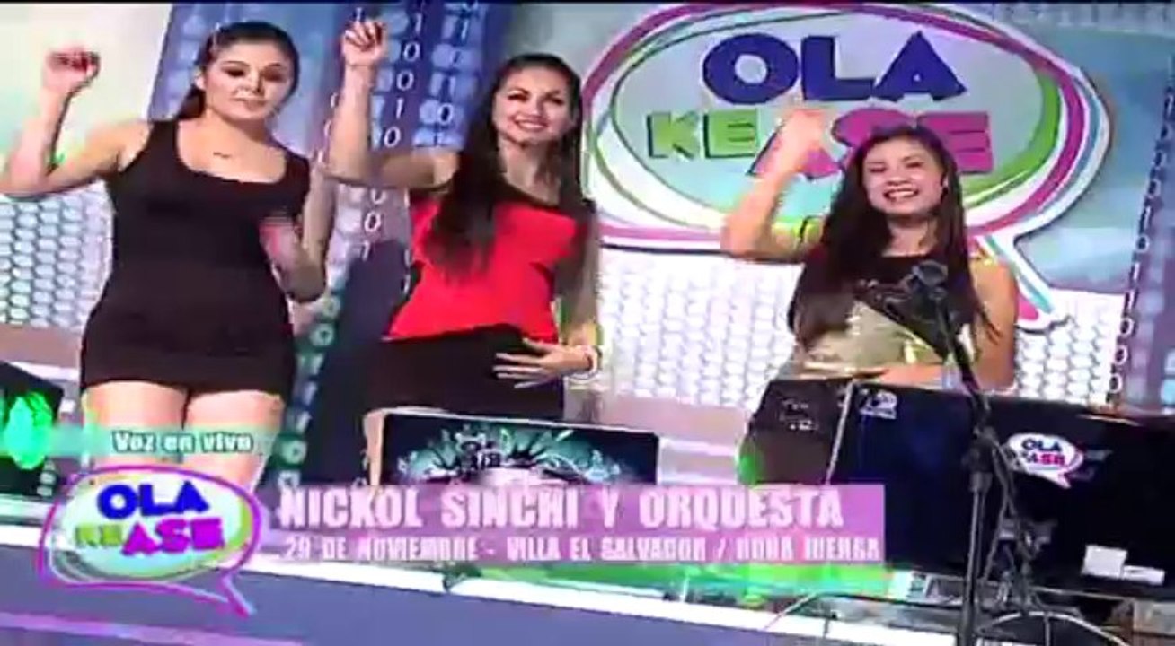 La voz revelación de la cumbia peruana, Nickol Sinchi, nos cantó 'Mix cielo gris' (1/2)