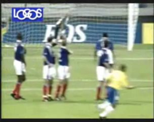 El Mejor Gol de Tiro Libre de la Historia-Roberto Carlos