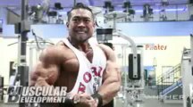 Armando Aman Trains Chest, Back _ Glutes 4wks to 2013 Nationals