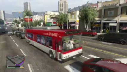 GTA V (Grand Theft Auto 5) Gameplay - F*CK THE POLICE!