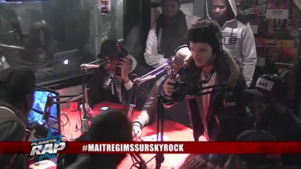 Gros freestyle de Maitre Gims, The Shin Sekai, l'institut, MMC en live dans Planète Rap