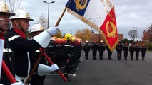 Passation de commandement chez les pompiers