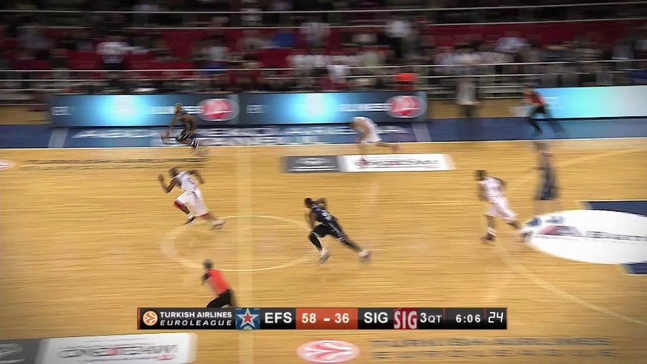 Play of the night: Jamon Gordon & Scotty Hopson, Anadolu Efes Istanbul