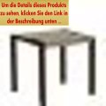 Angebote 29.75 in. Modern Dining Table in Sand w Textured Bronze Frame