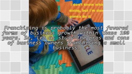 The Best Things About Franchising A Business