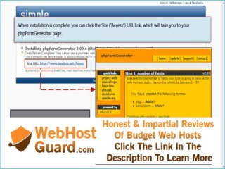 phpFormGenerator Installation on a Nexcess Hosting Account