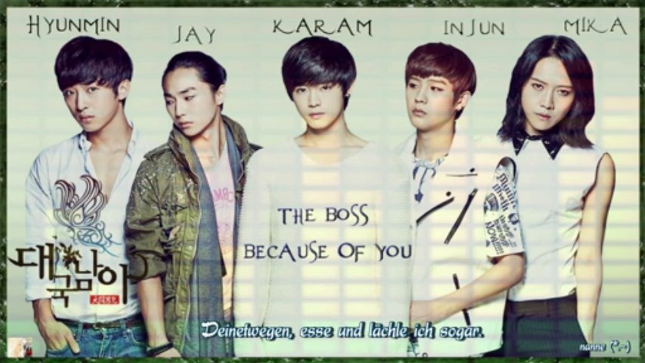 The Boss (Dae Gook Nam Ah) - Because Of You k-pop [german sub]
