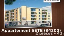 A louer - appartement - SETE (34200) - 2 pièces - 42m²