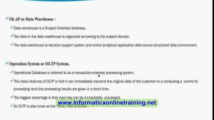 Informatica Online Training  | Informatica Online Training and Placement Assistance