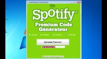 Spotify Premium Code Generator Novembre 2013 Spotify Gratuit Premium Generator