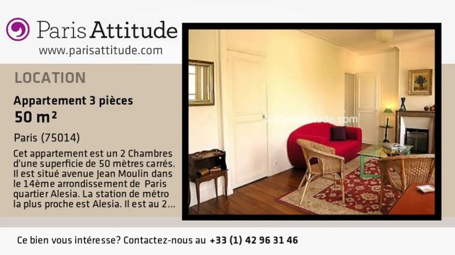 Appartement 2 Chambres à louer - Alésia, Paris - Ref. 970
