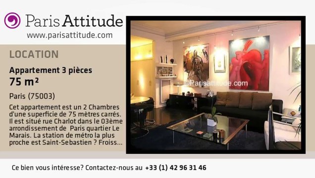 Appartement 2 Chambres à louer - Temple, Paris - Ref. 2923
