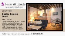 Duplex 2 Chambres à louer - Place des Vosges, Paris - Ref. 2601