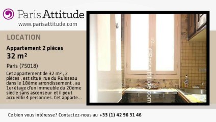 Appartement 1 Chambre à louer - Montmartre, Paris - Ref. 5244
