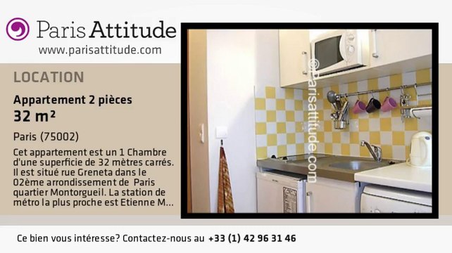 Appartement 1 Chambre à louer - Montorgueil, Paris - Ref. 2319