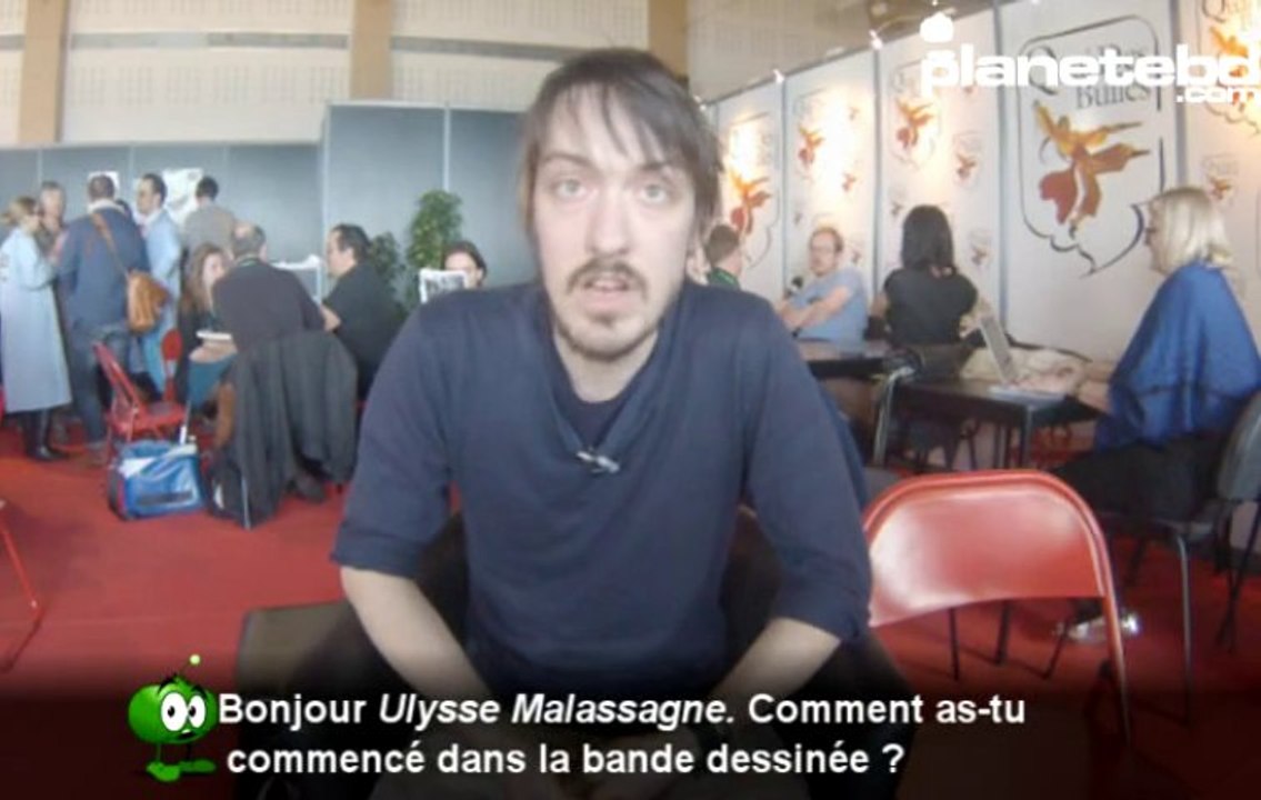 Ulysse Malassagne en interview sur PlaneteBD.com