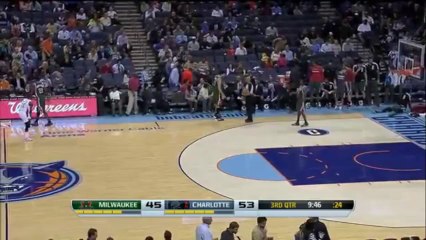 Terrible pass by Gerald Henderson drills a fan walking by in the head