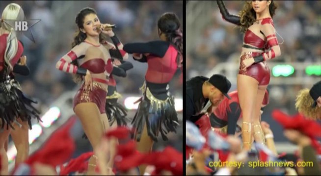 Selena Gomez Performing at the Halftime Show of a Dallas Cowboys Game