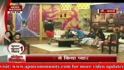 Bigg Boss 30 Nov 2013 Kushal Gauahar Ne Kya Pyaar Ka Izhar