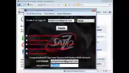 Gmail hack password tool 3.1 New PRO Version, WORKING Perfect -78