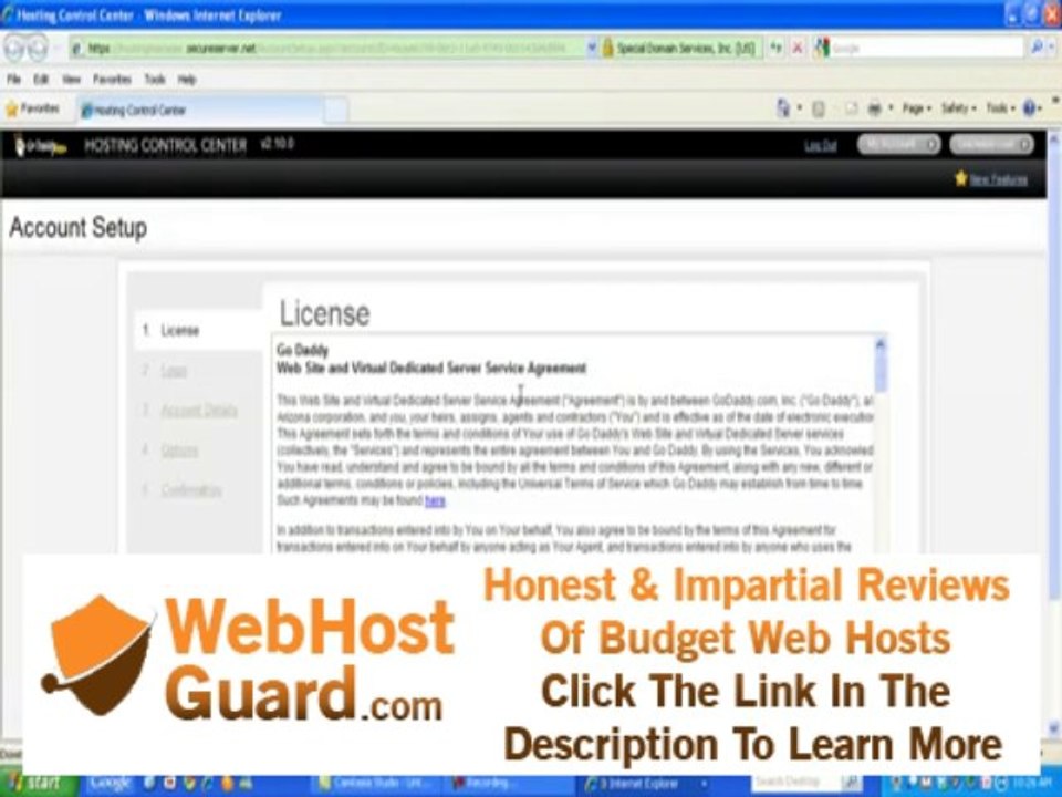 Connecting your GoDaddy Hosting with a Domain Name