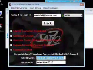 Free Hotmail Password Hacking Software 2013 NEW!! -109