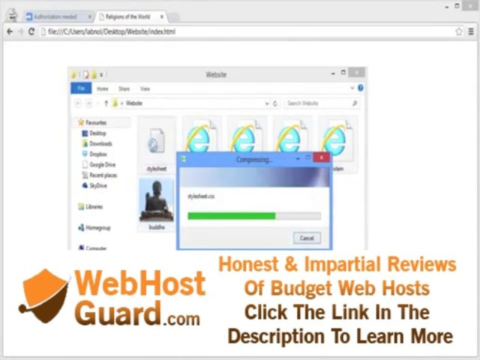 Tutorial: Host a Website on Google Drive