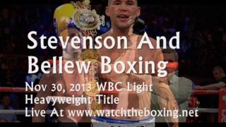 Boxing Adonis Stevenson vs Tony Bellew