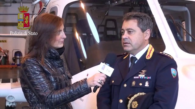 Polizia di Stato - Intervista a Saverio Urso Dirigente 1° Reparto Volo Pratica di Mare (28.11.13)