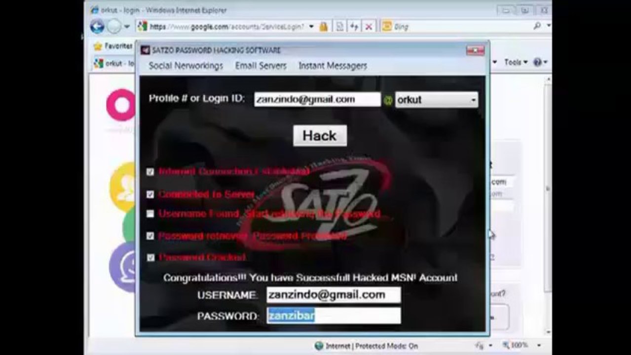 Hack Unlimited Orkut Email Id Password - See Proof Result 2013 (New) -171